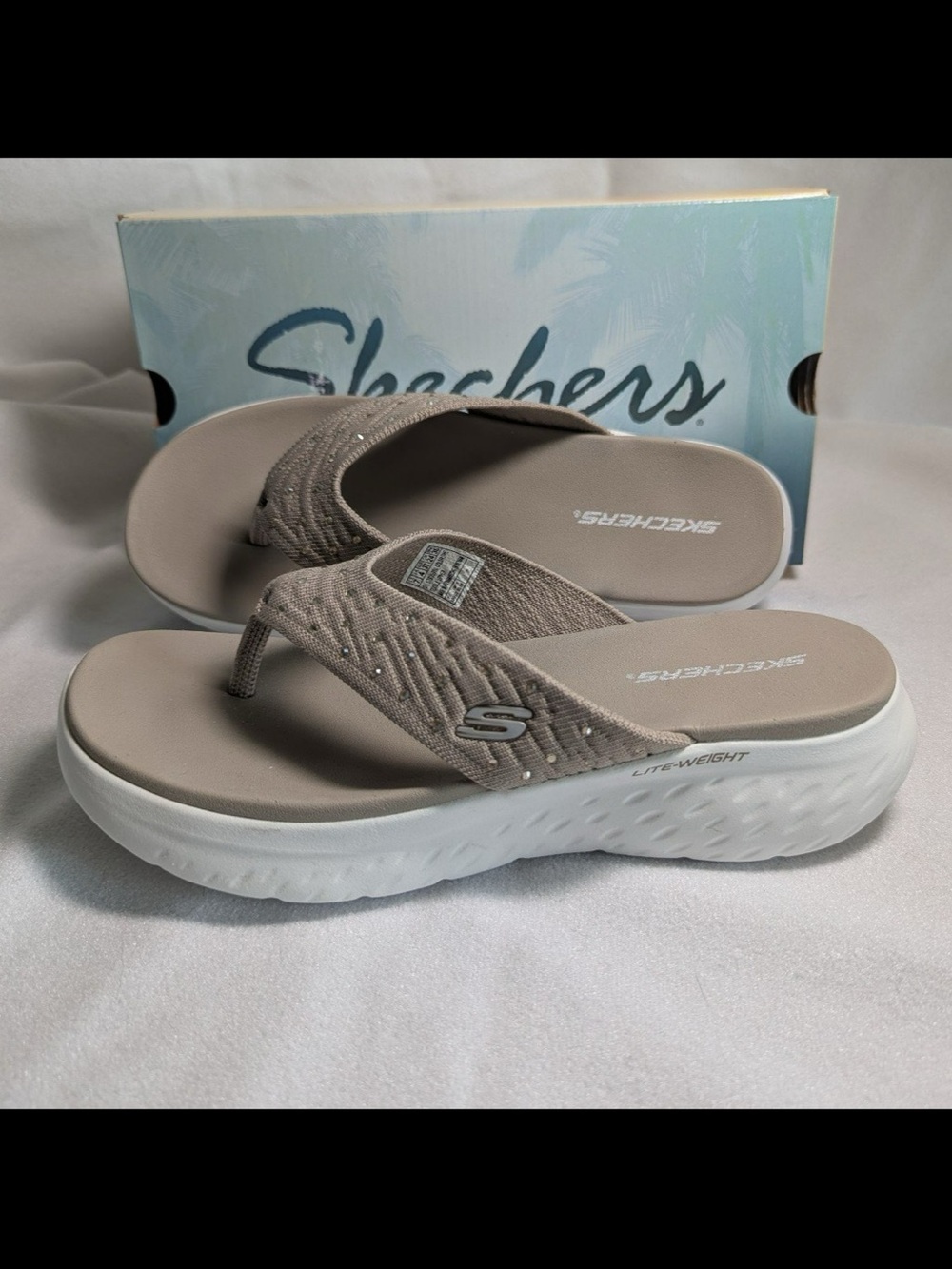 Skechers Sonic Lite Thong Sandal Sz 7M - Picture 5 of 8